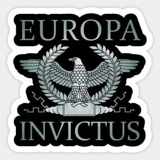 Europa Invictus - Silver Eagle Sticker